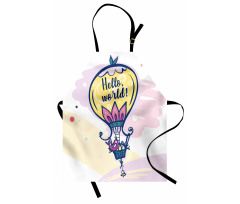 Balloon and Bird Eggs Apron