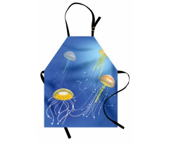 Abstract Floating Scene Apron