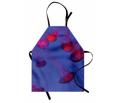 Tropical Underwater Bloom Apron