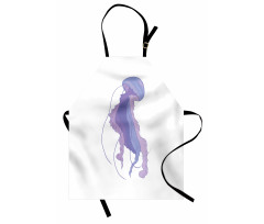 Pastel Purple Tones Art Apron