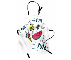 Summer Tastes and Lettering Apron