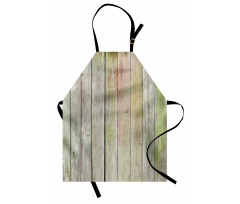 Old Rural Grungy Wooden Fence Apron