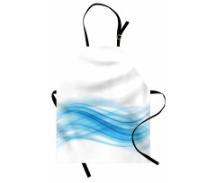 Smooth Wavy Lines Stream Flow Apron