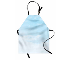 Soft Pastel Sky Clouds Apron