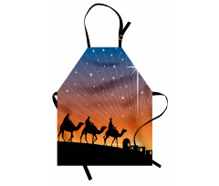 Star of Bethlehem Camel Wise Apron