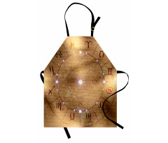 Circle Signs on Manuscript Apron