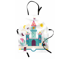 Children Theme Magic Kingdom Apron