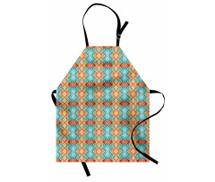 Colorful Tie Dye Geometric Apron