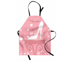 Classy Female Shoe Heart Apron