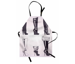 High Heel Boots Apron