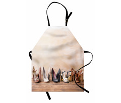 Classy Sleek Shoe Pairs Apron