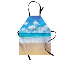 Exotic Hawaiian Scene Calming Apron