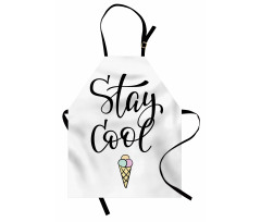 Ice Cream Waffle Cornet Apron