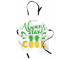 Summer Vibe Pineapple Apron