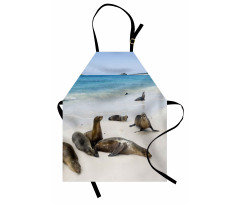 Galapagos Island Sea Lions Apron