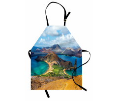 Galapagos Volcanic Scenery Apron