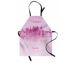 Cuenca City Skyline Travel Apron