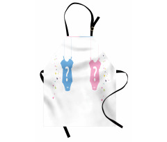 Hanging Newborn Cloth Apron