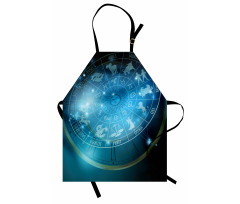 Horoscope Wheel Astrology Apron