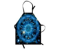 Circle of Horoscope Signs Apron