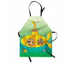 Underwater Happy Kids Apron