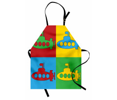 Nursery Pictogram Squares Apron