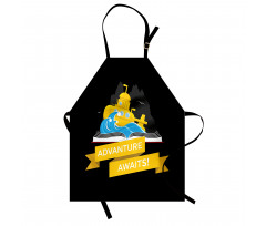 Adventure Awaits Book Apron