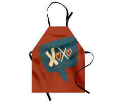 Acronym in Speech Bubble Love Apron