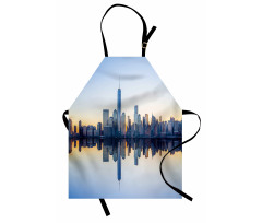 Manhattan Skyline Reflection Apron