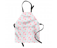 Swirling and Striped Hearts Apron