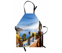 Taormina Coastline Photo Apron