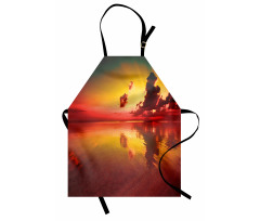 Sunrise Water Reflection Apron