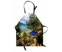 Exotic Beach Summer Apron