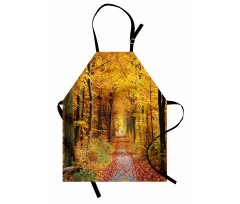 Foliage Leaves Autumn Apron