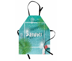 Tropical Summer Square Apron