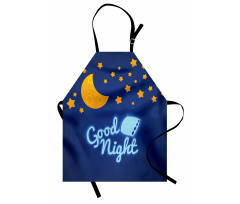 Nursery Bed Time Graphic Apron