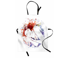 Beauty Sleeping Girl Apron