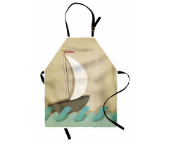 Seagulls Boating Marine Apron