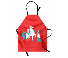 Princess Prince on Horse Apron