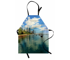 Lake Michigan Day Scenery Apron