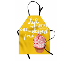 Cupcake Food Art Apron