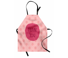 Thank You Wording Apron