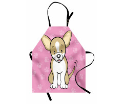 Cartoon of Dog Apron