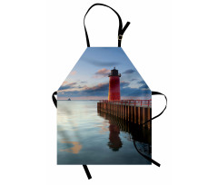 Calm Milwaukee Lighthouse Apron