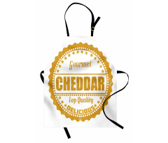 Gourmet Cheddar Rubber Stamp Apron