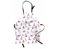 Dog Owners with Pets Apron