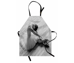 Young Dancer in Studio Apron