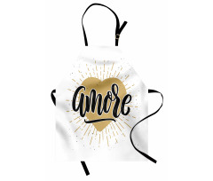 Calligraphy with Heart Apron