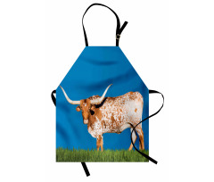 Female Cow and Open Sky Apron