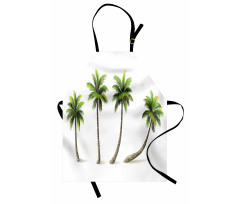 Different Sized Tropical Trees Apron